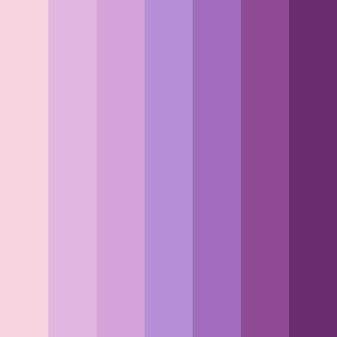 Download whimsical blossom color palette PNG image (square)