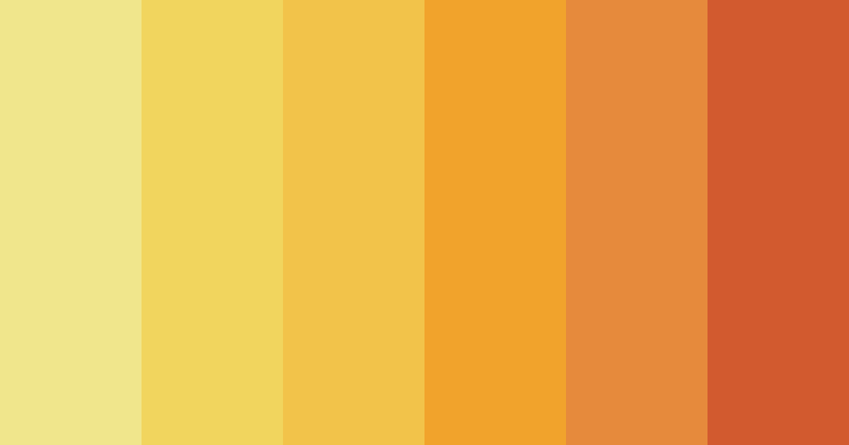 Download golden sunset harvest color palette PNG image (landscape)