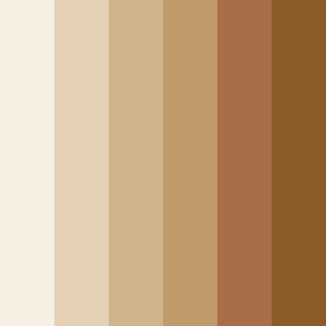 Download beige elegance color palette PNG image (square)