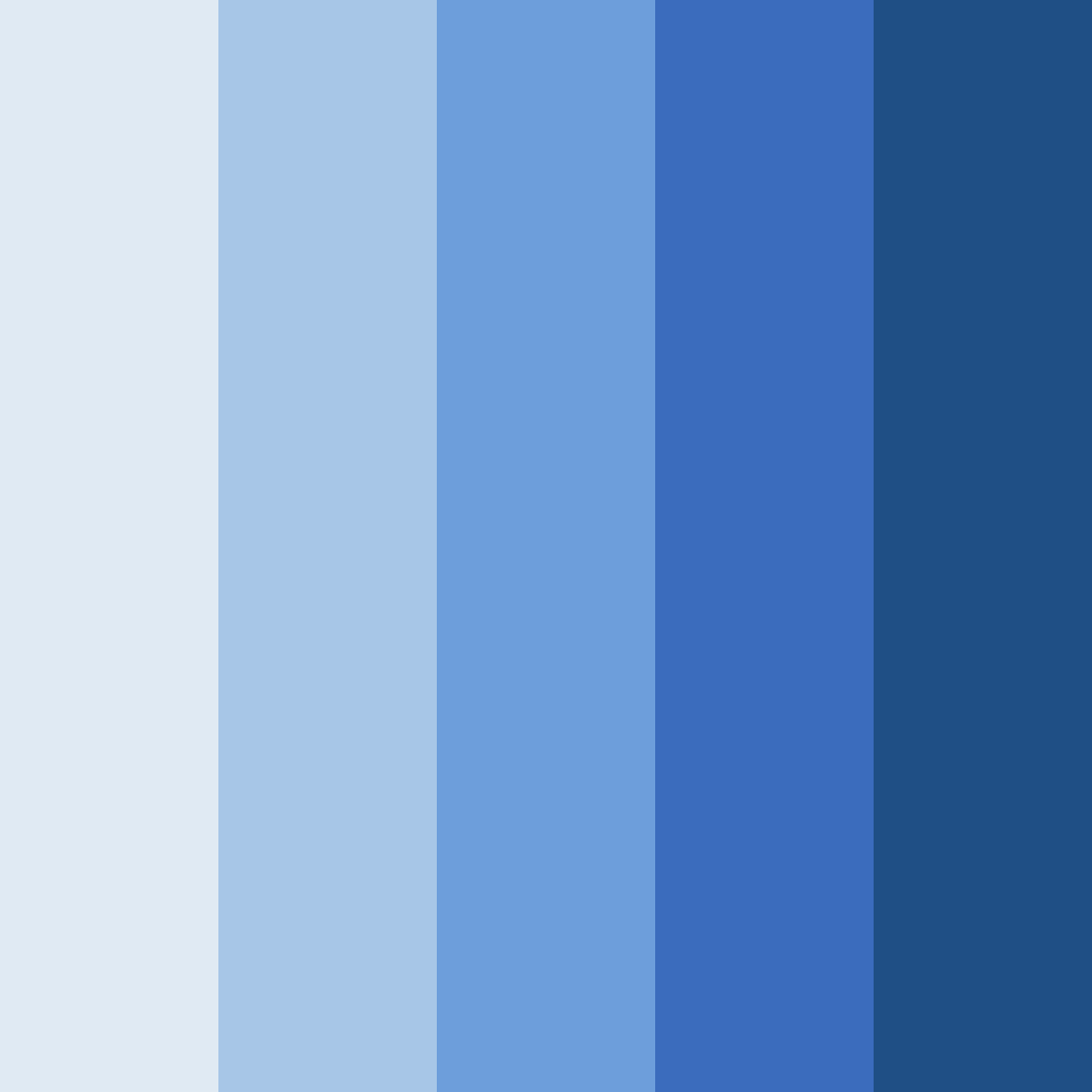 Download serene skies color palette PNG image (square)