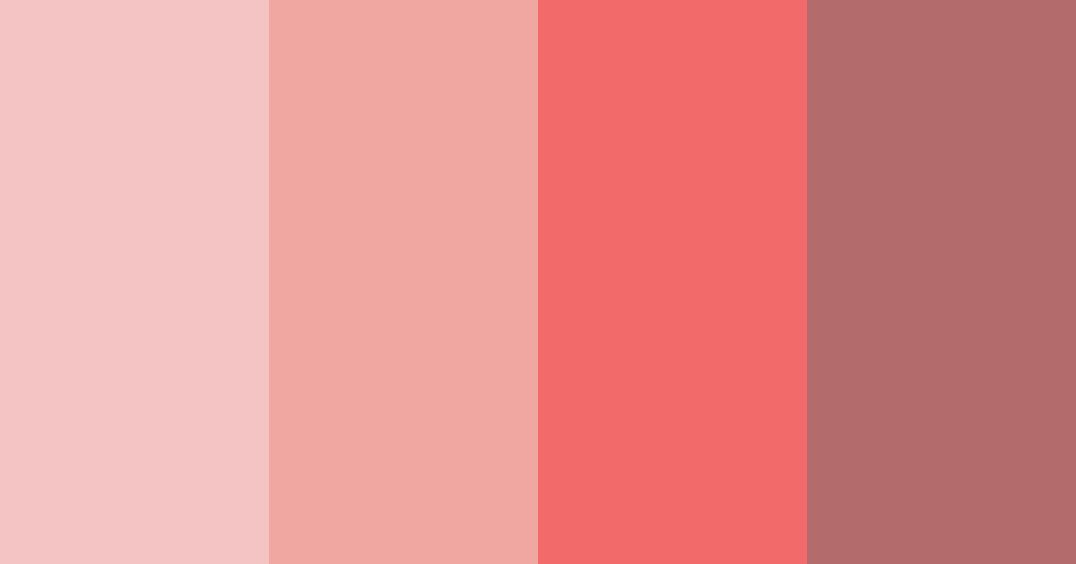 Download blushing ember color palette PNG image (landscape)