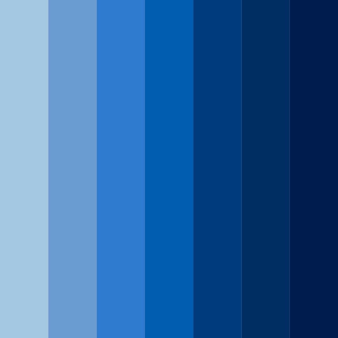 Download oceanic twilight color palette PNG image (square)