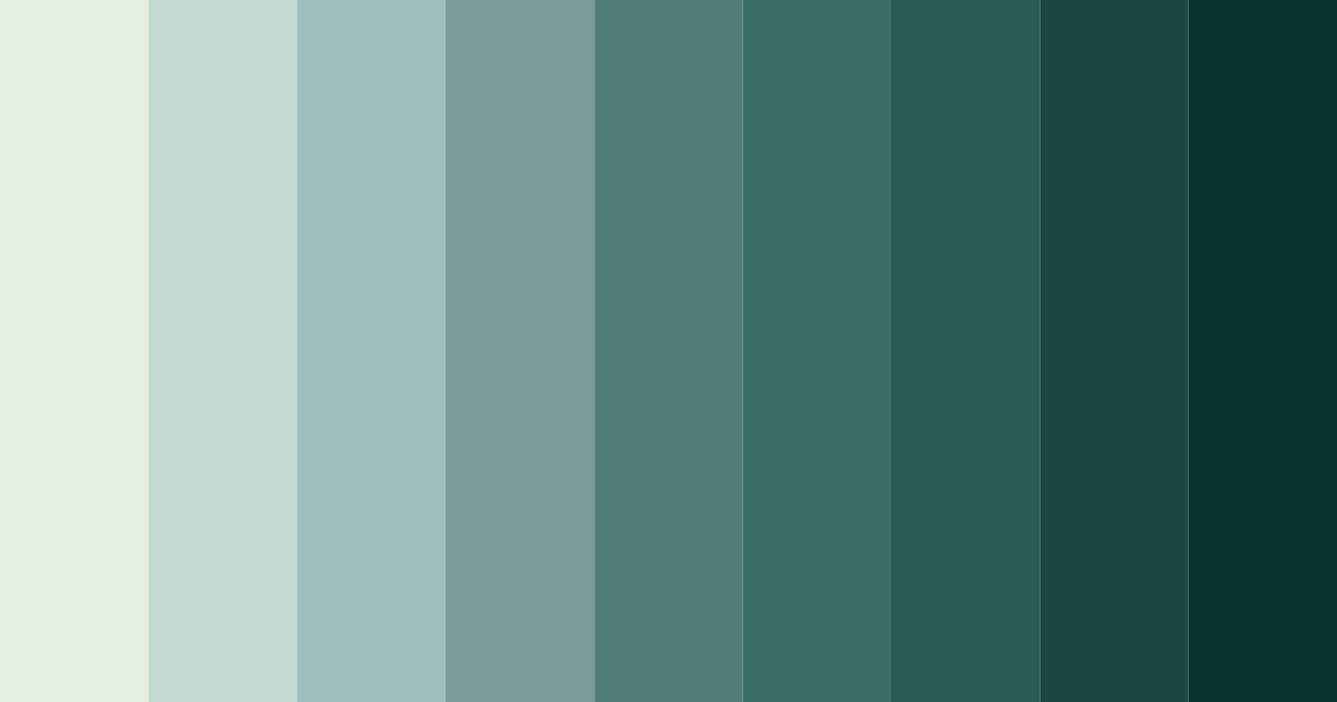 Download whispering woods color palette PNG image (landscape)