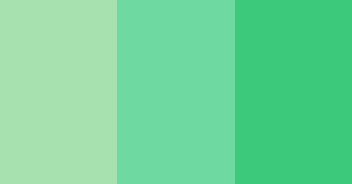 Download verdant awakening color palette PNG image (landscape)