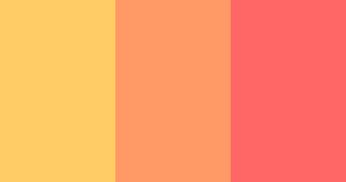 Download warm sunset color palette PNG image (landscape)