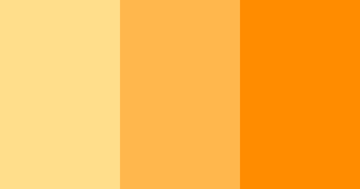 Download orange food chain color palette PNG image (landscape)