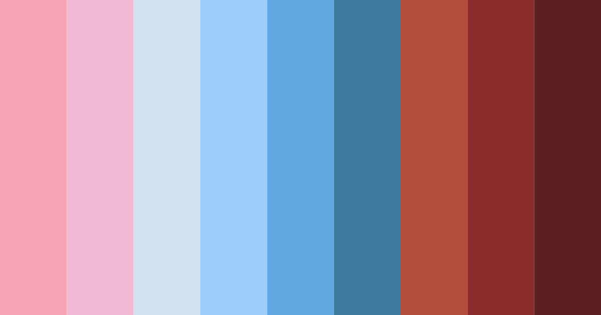 Download crimson waves color palette PNG image (landscape)