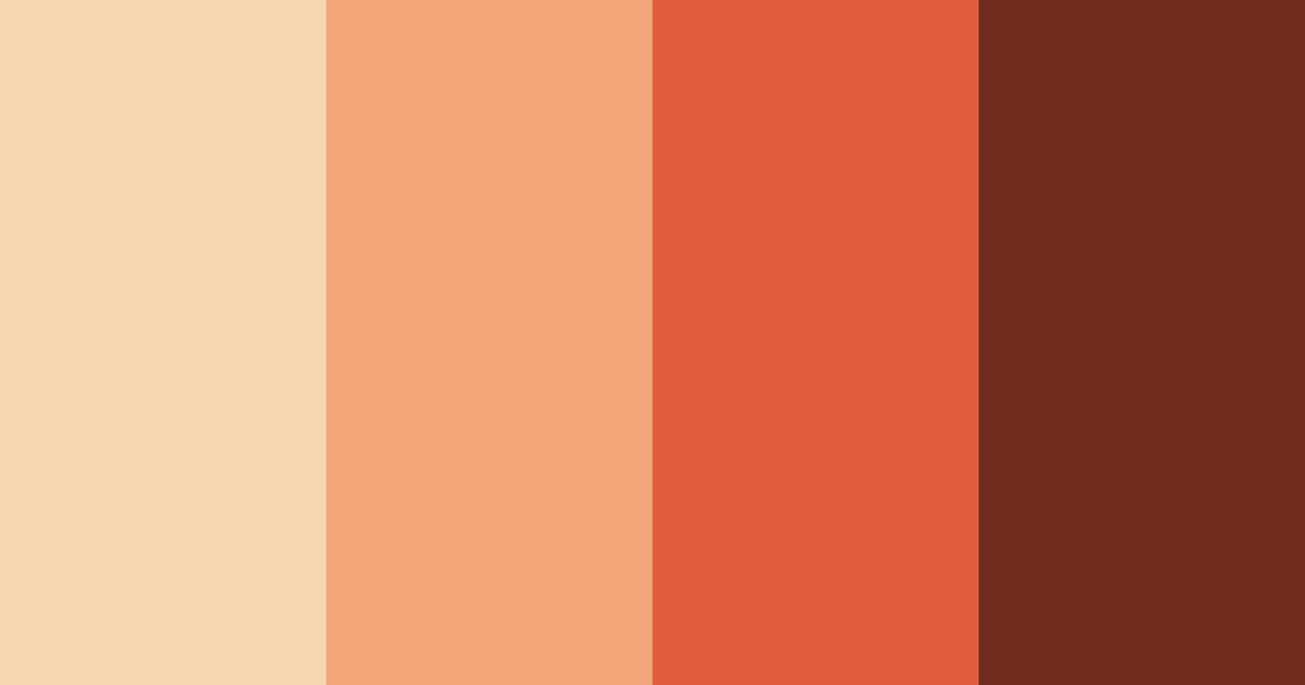 Download brown sunset color palette PNG image (landscape)