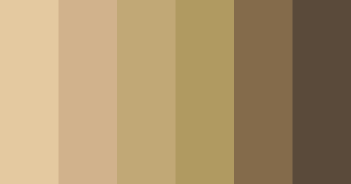 Download regal earthtones color palette PNG image (landscape)