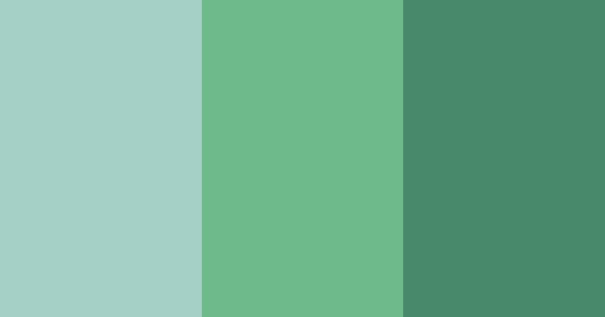 Download serene teal oasis color palette PNG image (landscape)