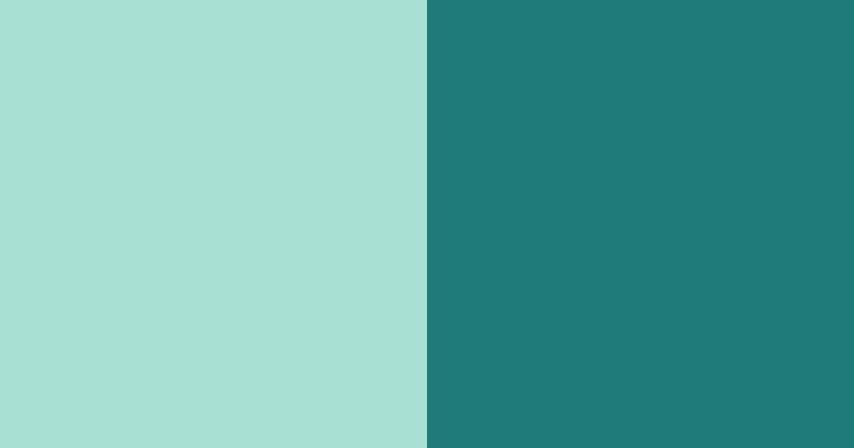 Download sea green serenity color palette PNG image (landscape)