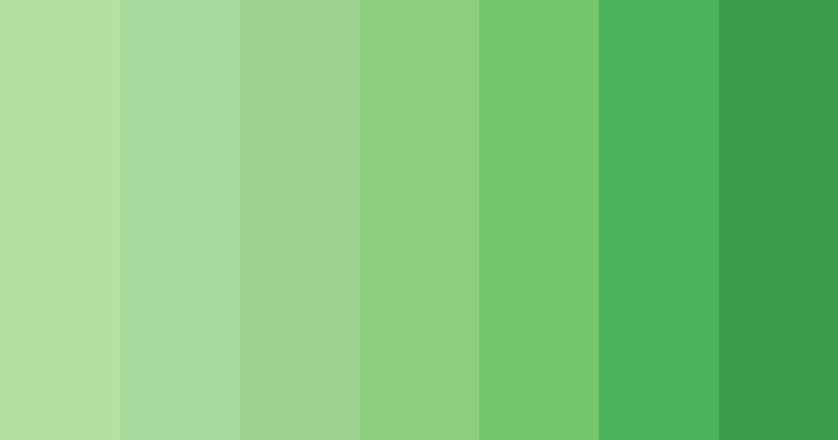 Download verdant whispers color palette PNG image (landscape)