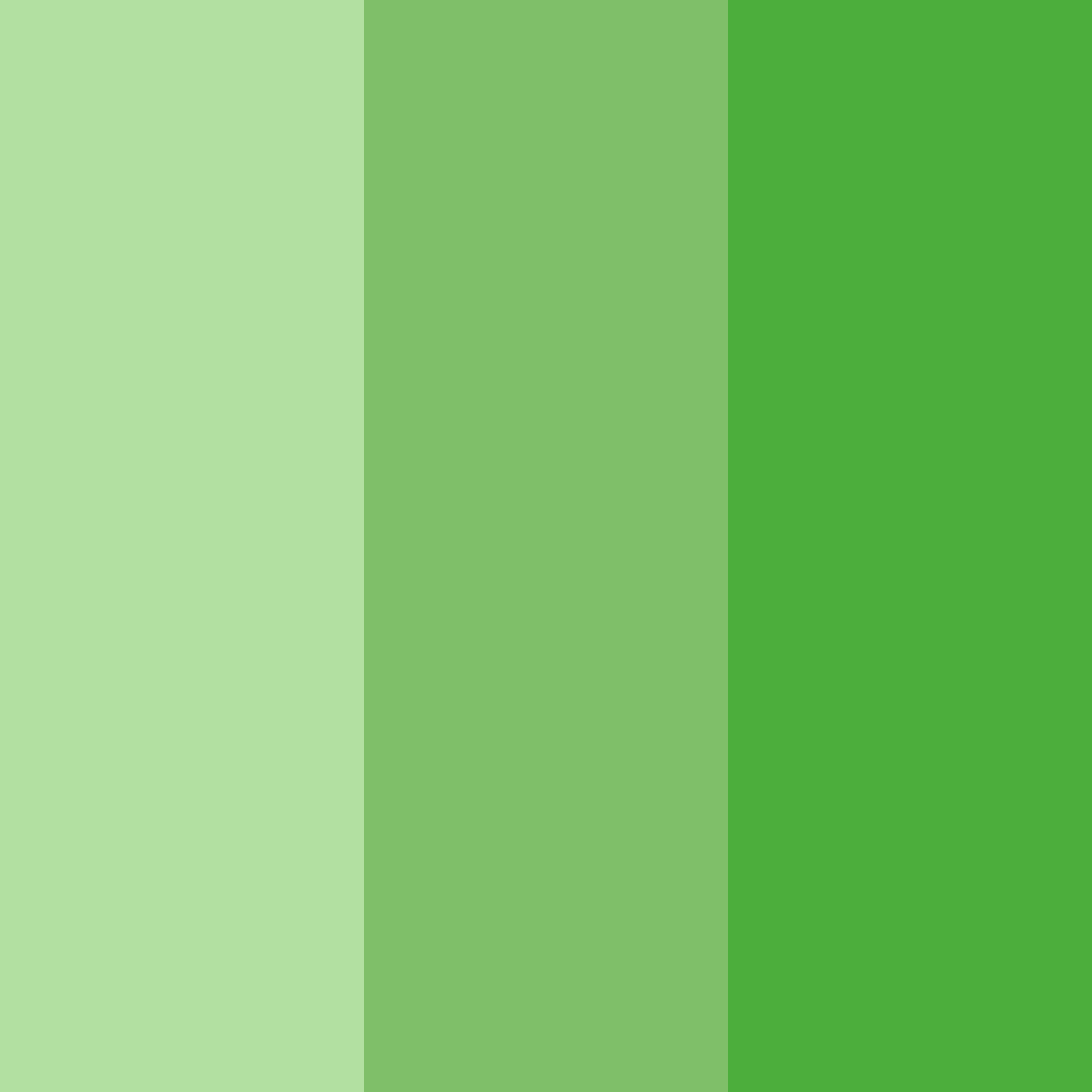 Download verdant dreams color palette PNG image (square)