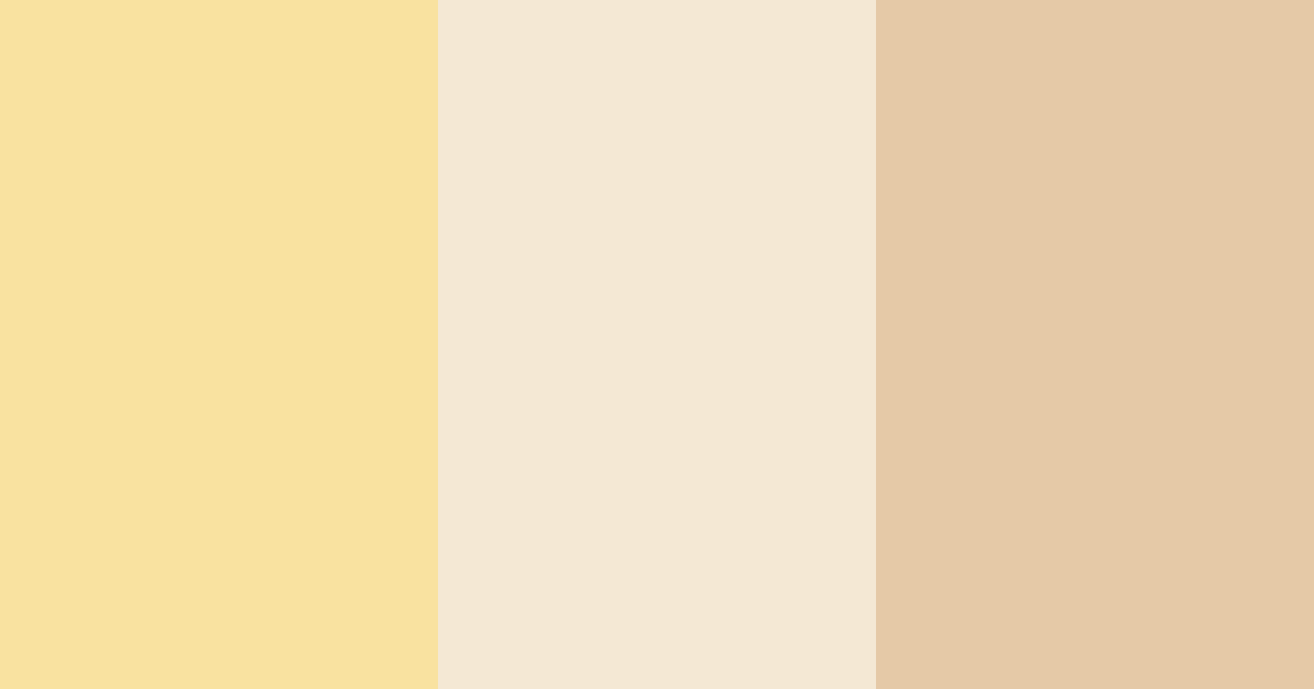 Download soft gold color palette PNG image (landscape)