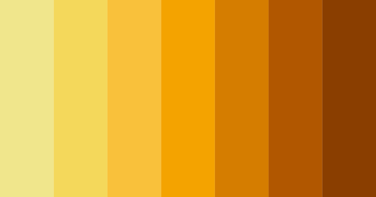 Download golden sunset color palette PNG image (landscape)