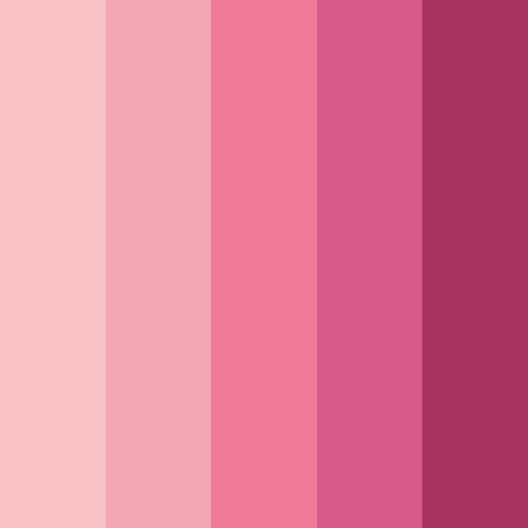 Download blossom blush color palette PNG image (square)