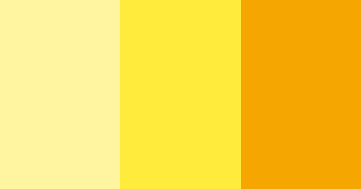 Download sunny citrus bliss color palette PNG image (landscape)