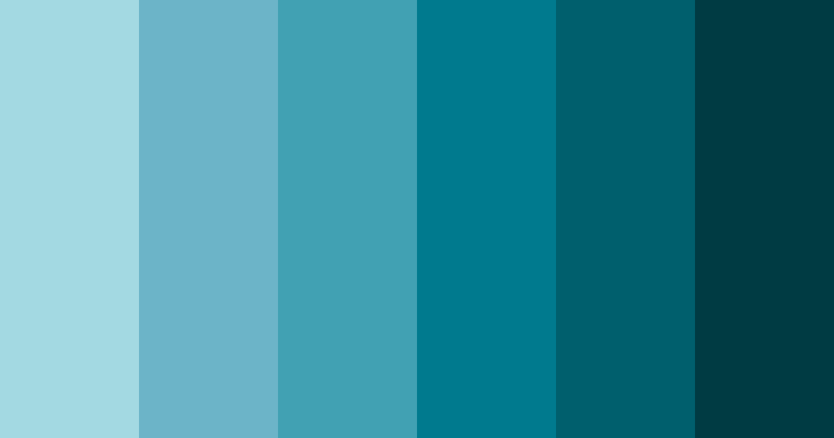 Download aqua depths color palette PNG image (landscape)