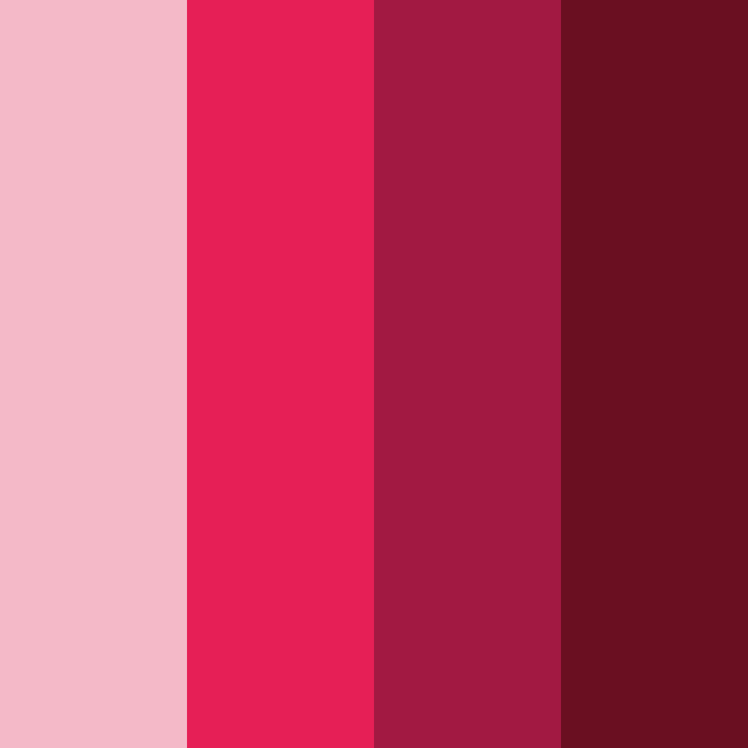 Download dark red color palette PNG image (square)