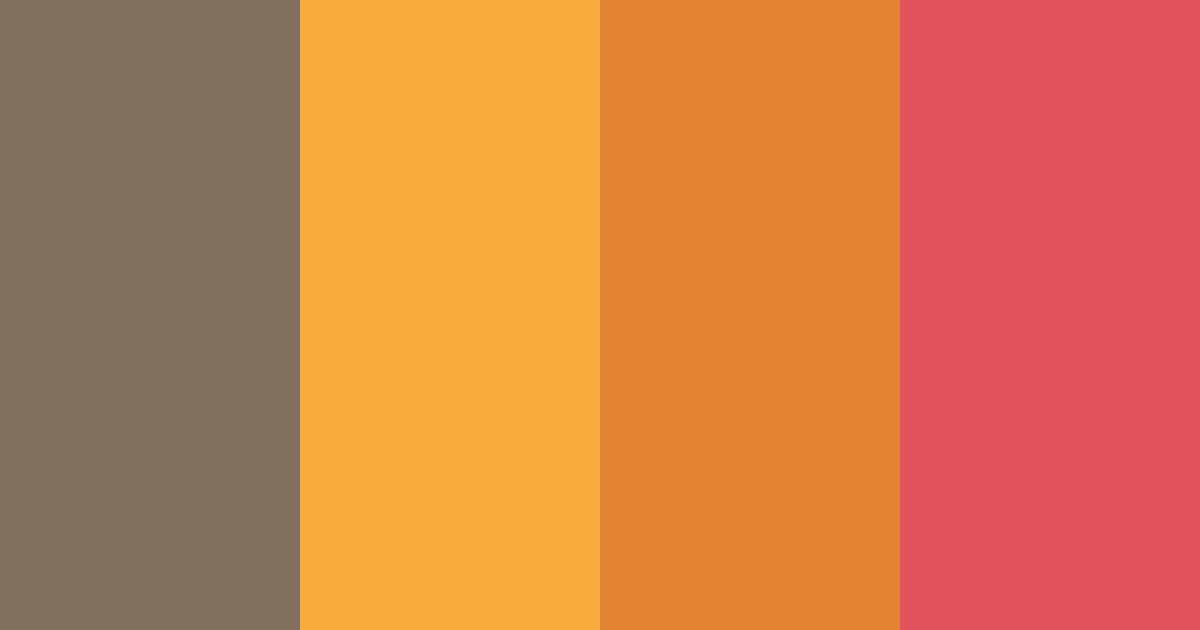 Download autumn spice color palette PNG image (landscape)