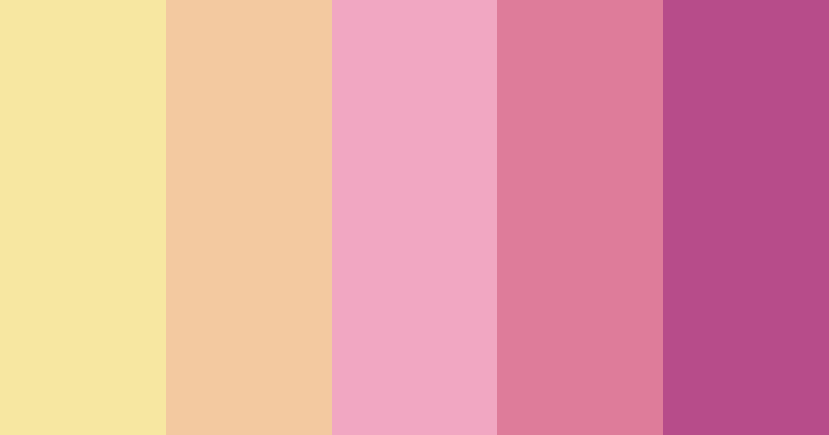 Download playful whimsy color palette PNG image (landscape)