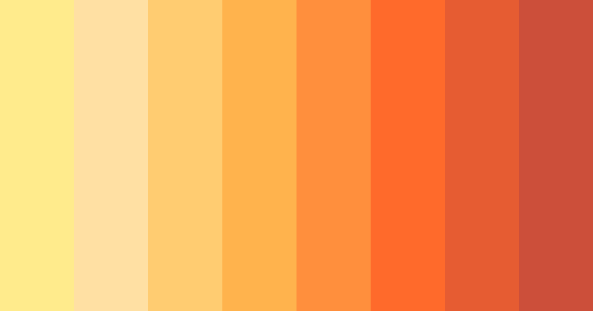 Download sunset harvest color palette PNG image (landscape)