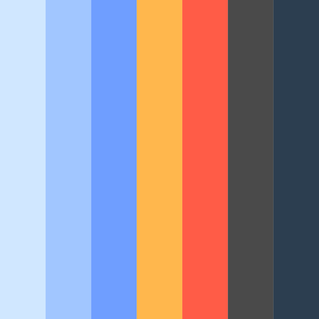 Download midnight carnival color palette PNG image (square)