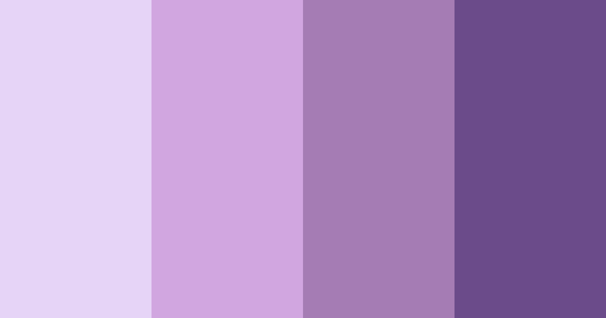 Download lavender whispers color palette PNG image (landscape)