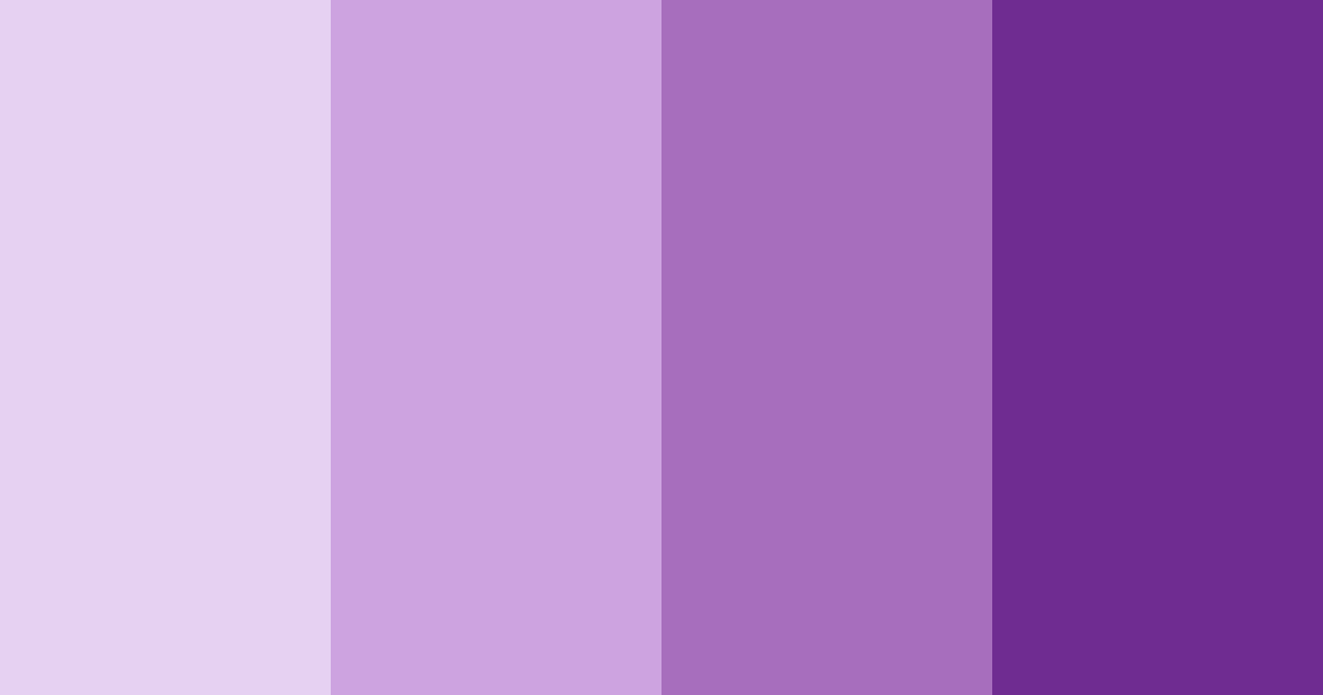 Download lavender dreams color palette PNG image (landscape)