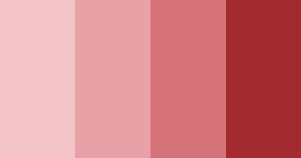 Download crimson blossom color palette PNG image (landscape)