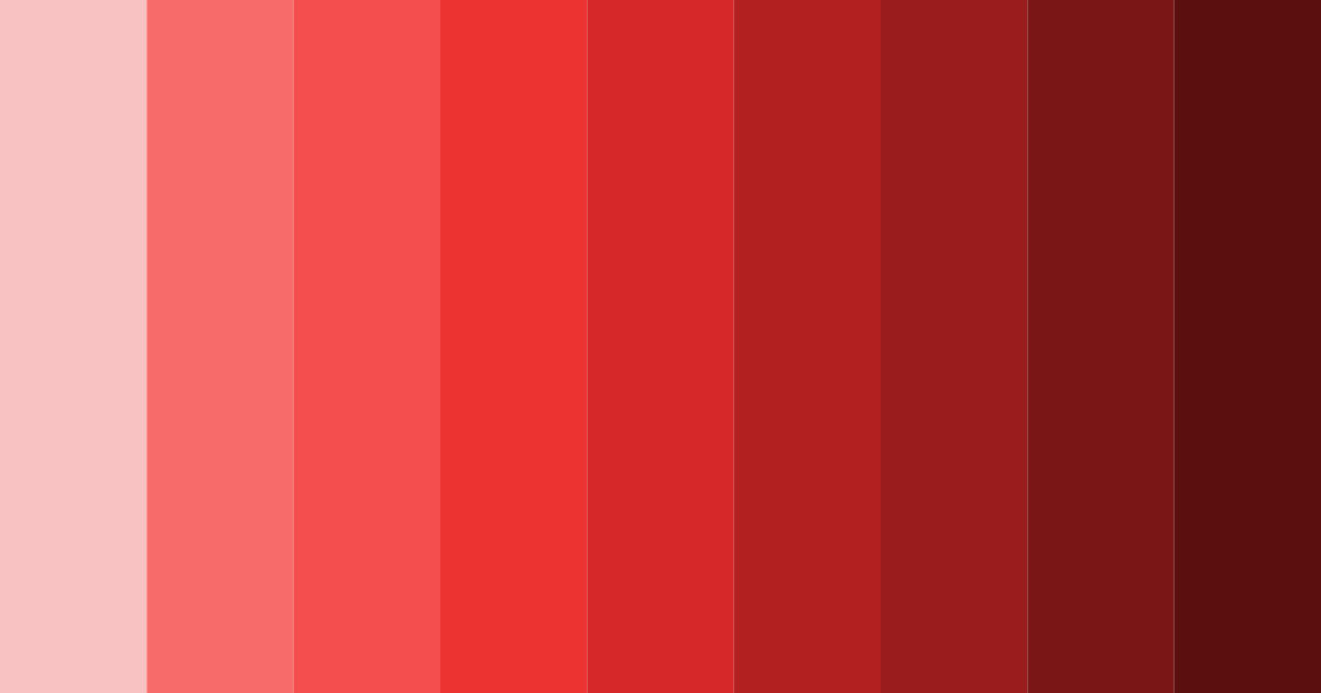 Download vermilion red bloom color palette PNG image (landscape)