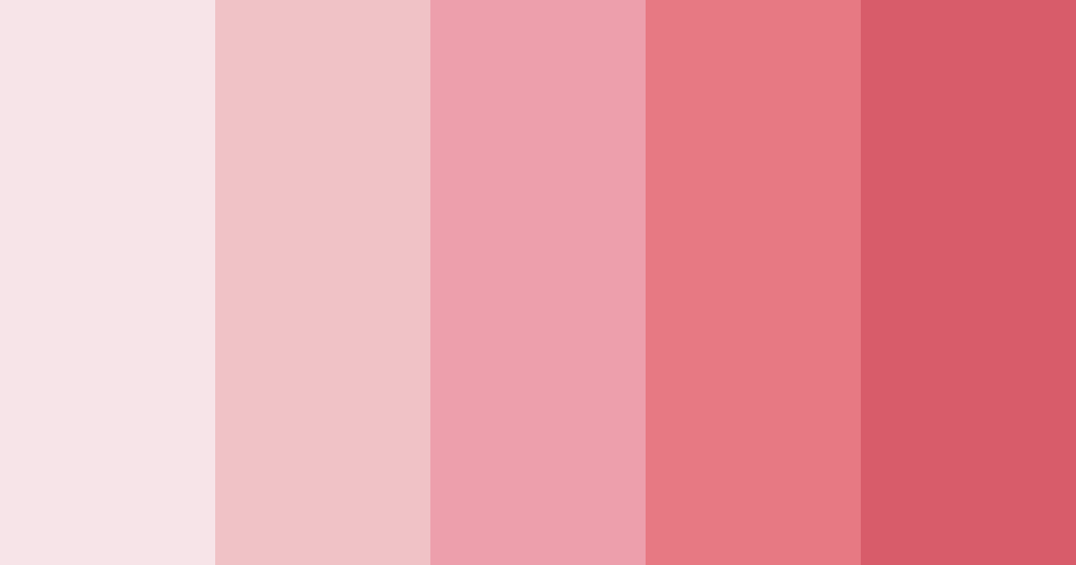 Download blushing petals color palette PNG image (landscape)