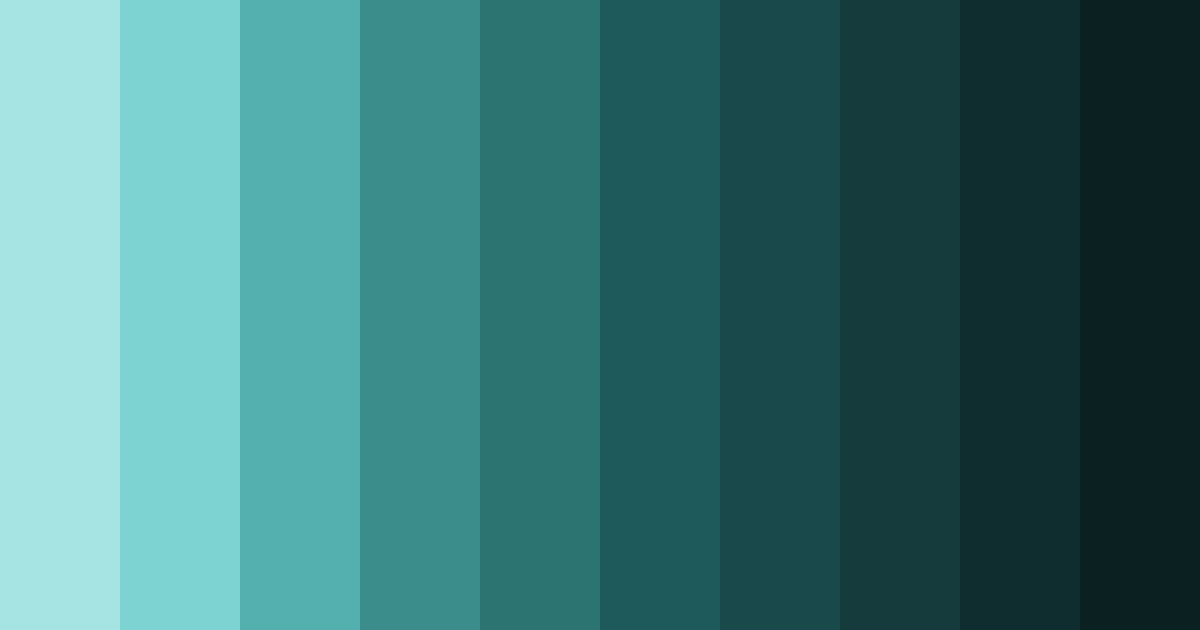 Download tropical serenity color palette PNG image (landscape)