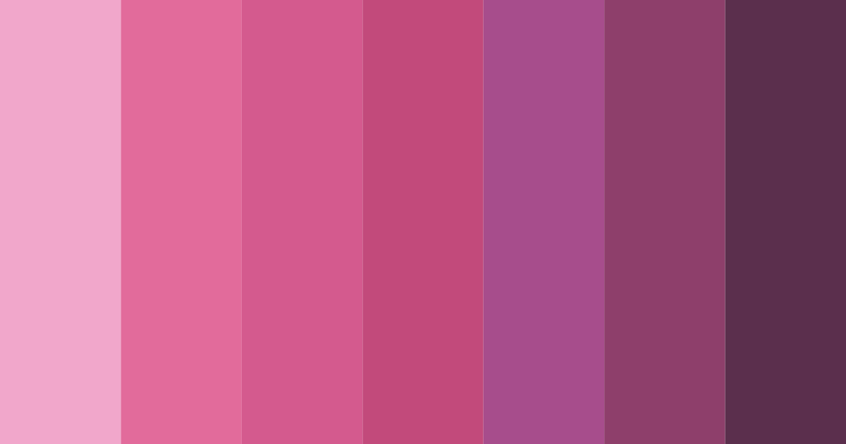 Download magenta dreams color palette PNG image (landscape)