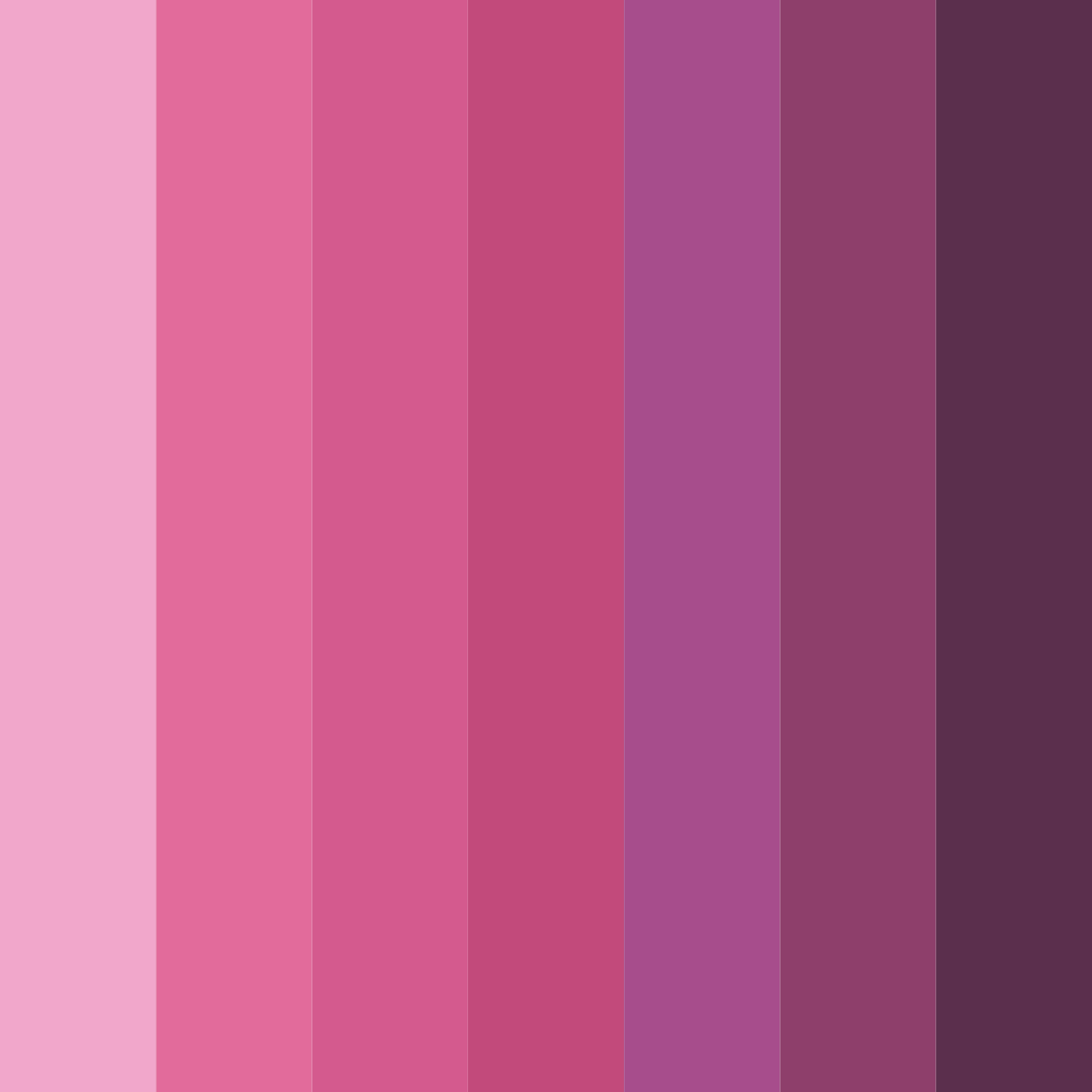 Download magenta dreams color palette PNG image (square)