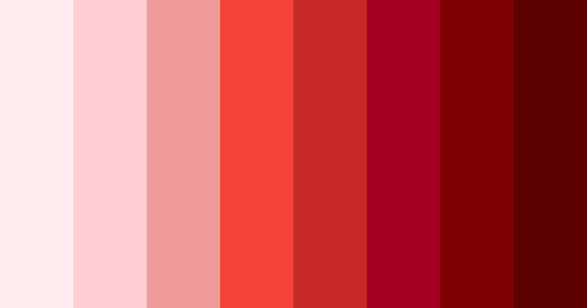 Download crimson blossom color palette PNG image (landscape)