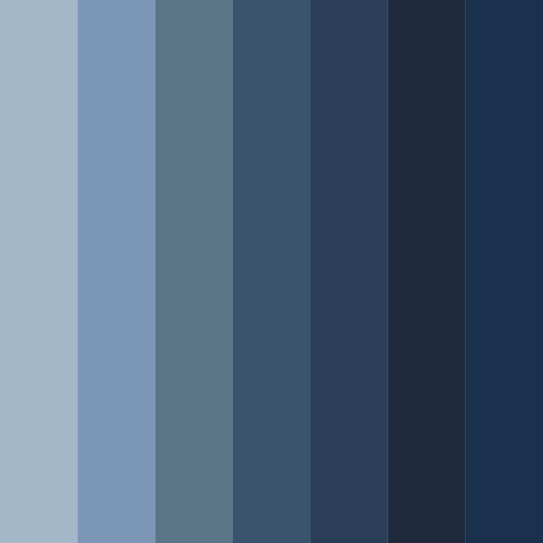 Download midnight harbor color palette PNG image (square)