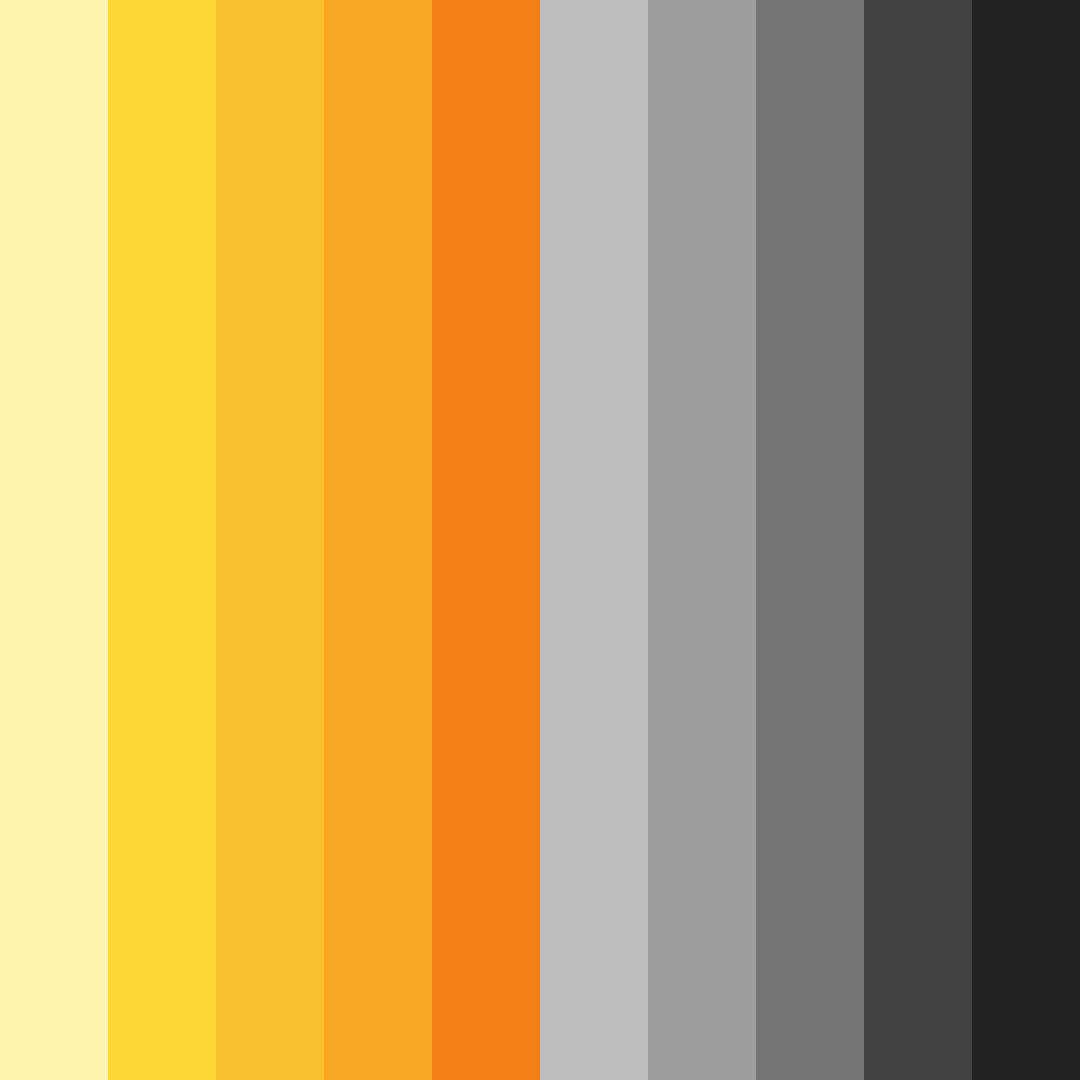 Download golden shadows color palette PNG image (square)