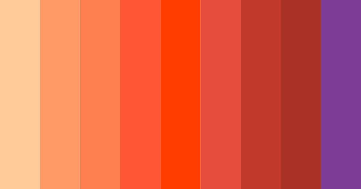 Download ember glow color palette PNG image (landscape)