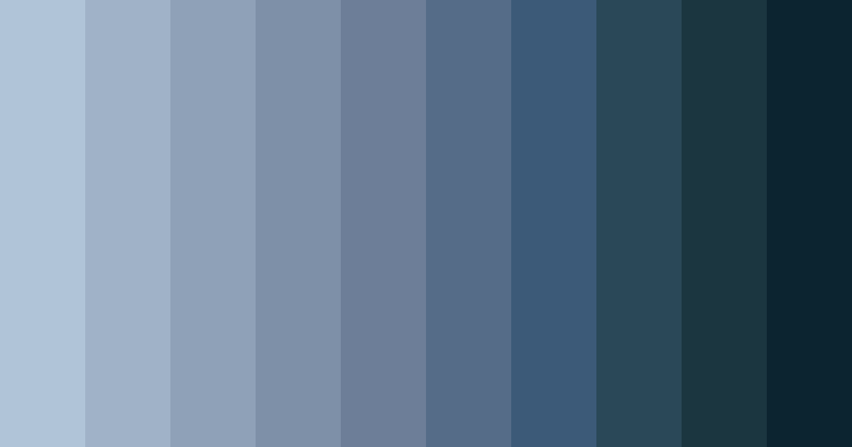 Download misty ocean hues color palette PNG image (landscape)