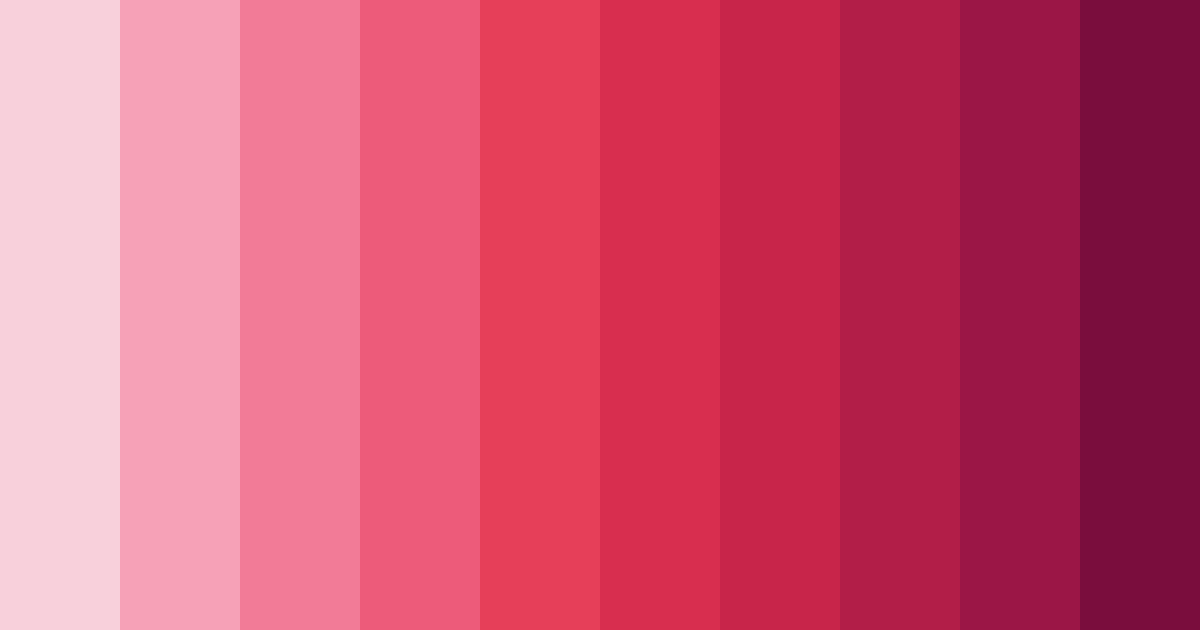 Download ekin pink shades color palette PNG image (landscape)