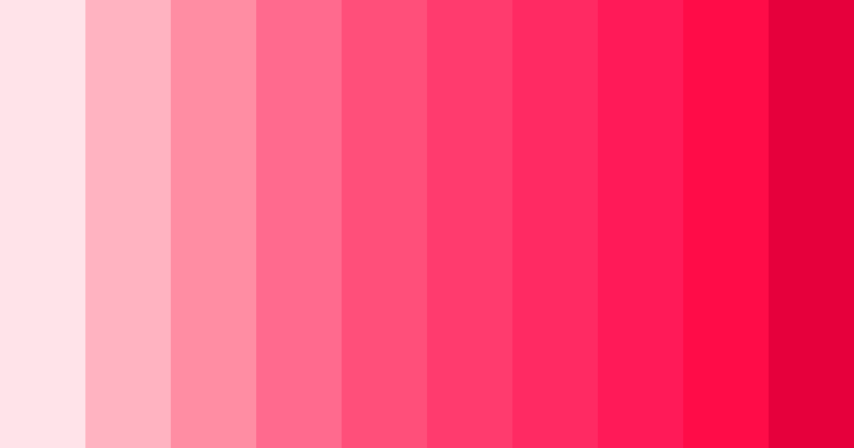 Download light pink bliss color palette PNG image (landscape)