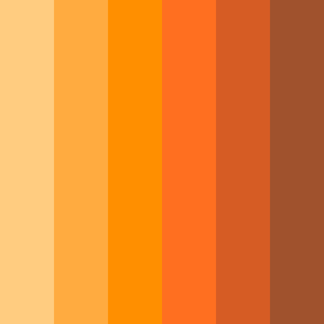 Download sunset serenade color palette PNG image (square)