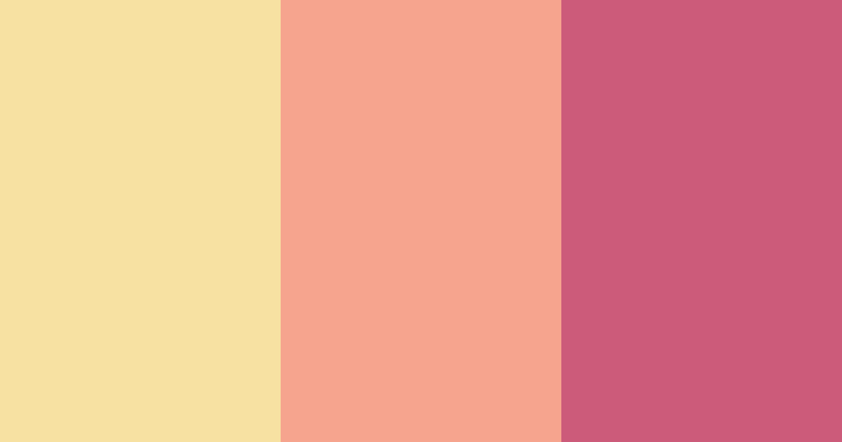 Download pink sunset color palette PNG image (landscape)