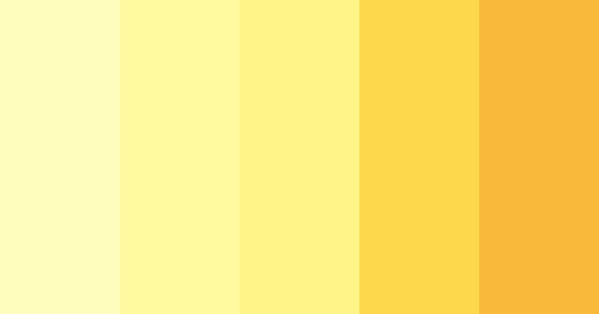 Download sunny citrus medley color palette PNG image (landscape)