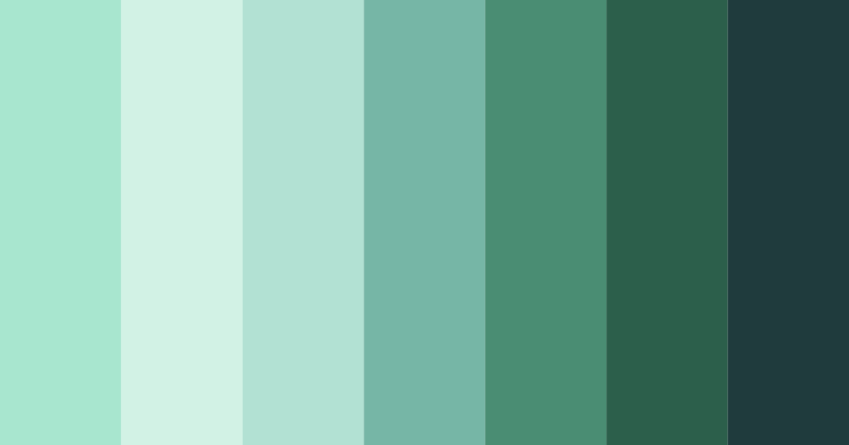 Download emerald canopy color palette PNG image (landscape)