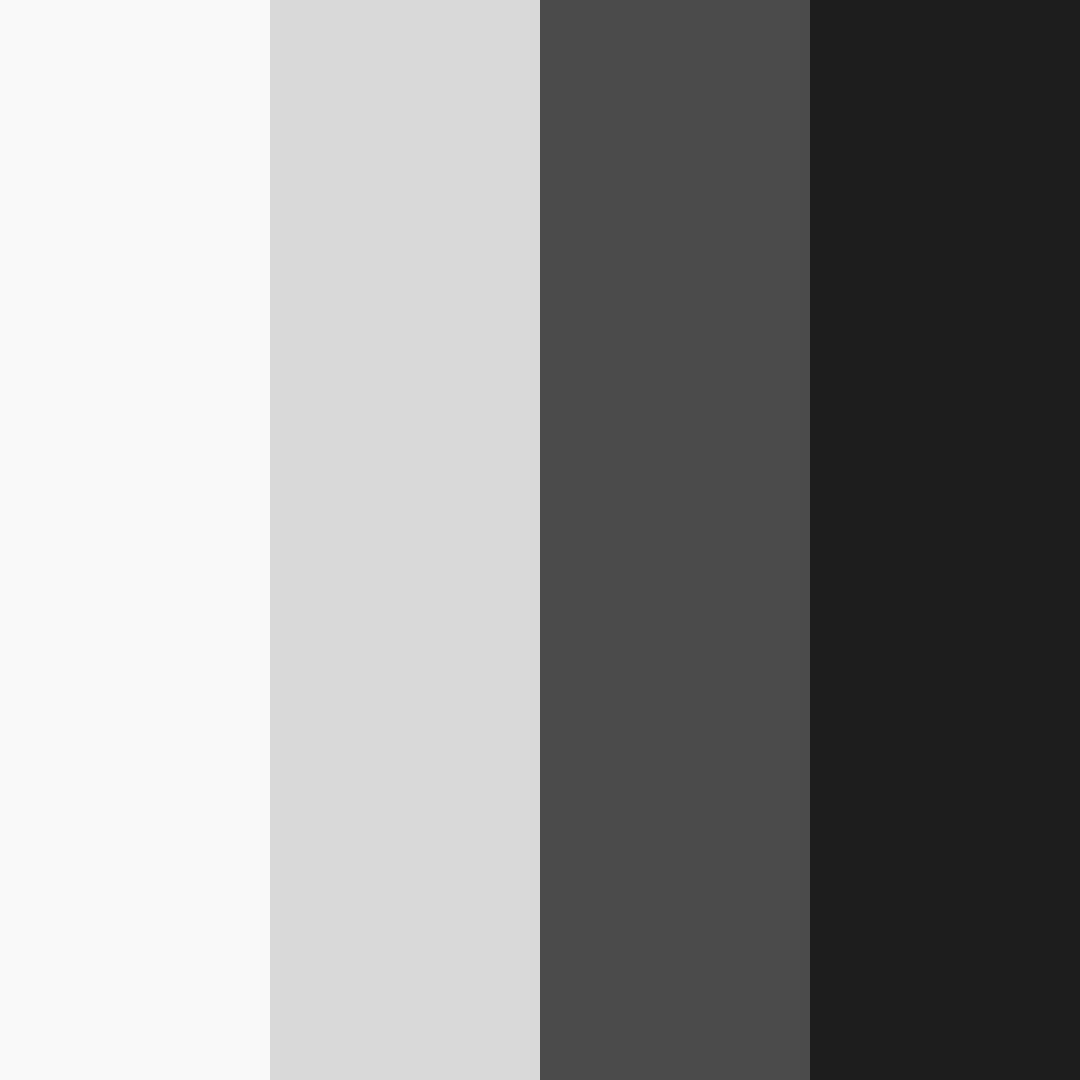 Download moonwalk monochrome color palette PNG image (square)