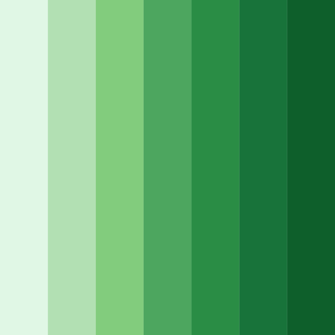 Download verdant essence color palette PNG image (square)