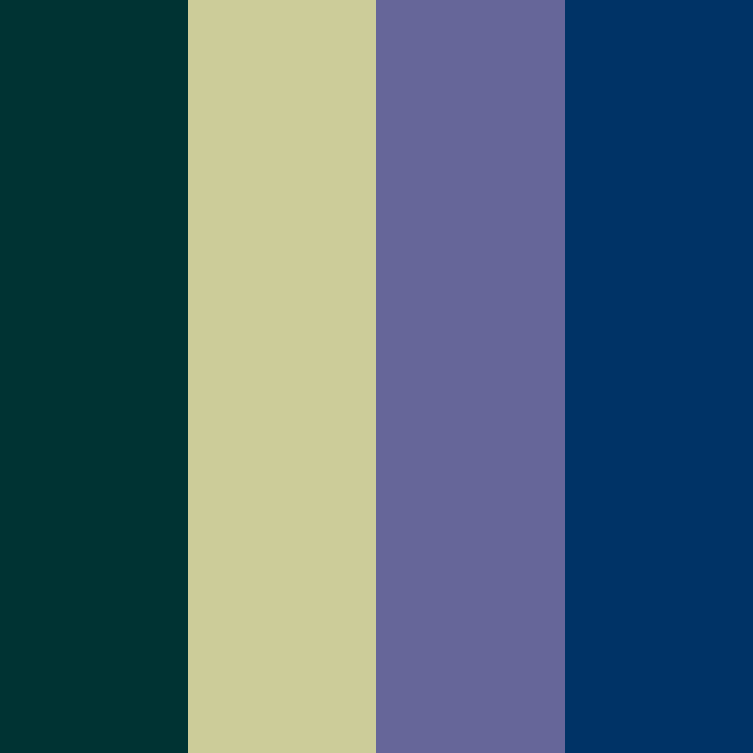 Download midnight blue color palette PNG image (square)