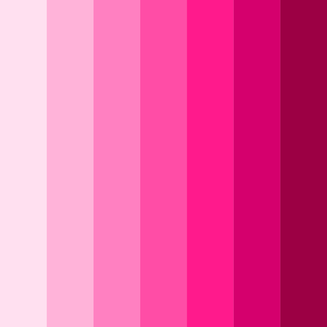 Download bubblegum bliss color palette PNG image (square)